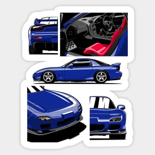 RX-7 Sticker